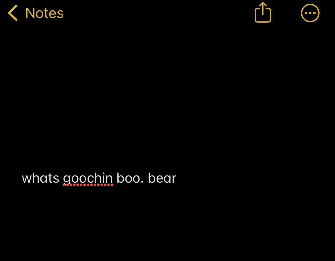 dykeleclerc's tweet photo. #MaxGGsNotes
. whats goochin boo bear https://t.co/jLmnBKG2Zn