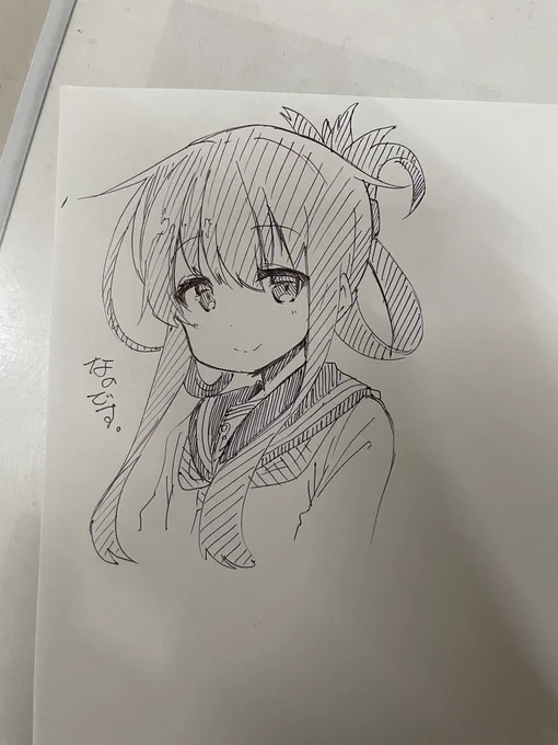 久々に一発書き 