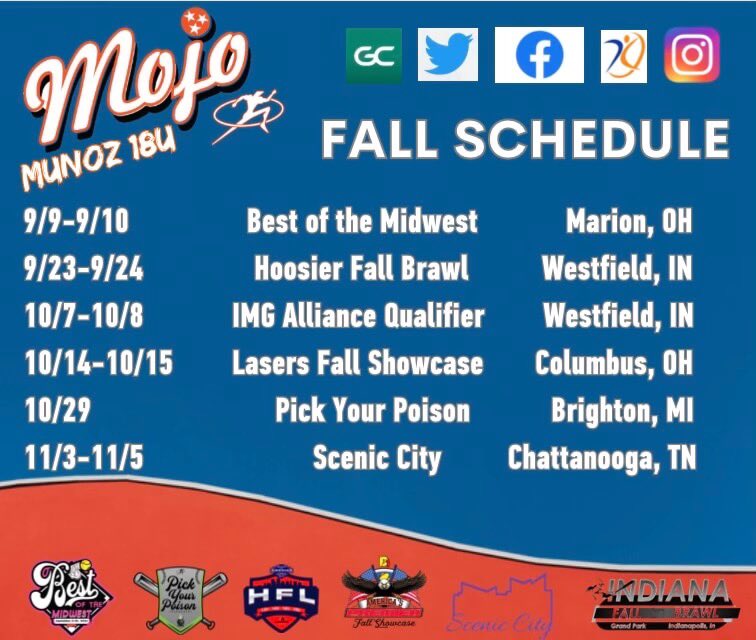 Here is our fall schedule 2023! <a href="/CalvinSoftball/">Calvin Softball</a> <a href="/beckyhilgert/">Becky Hilgert</a> @CoachStaniulis <a href="/MojoMunoz18u/">Mojo Munoz 18u</a>