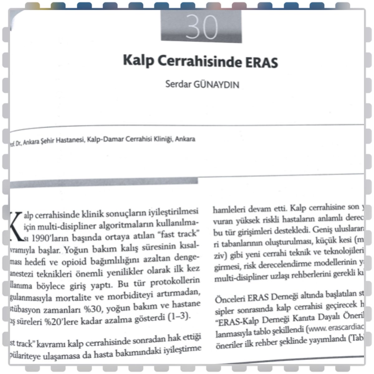 ERAS (Cerrahi Sonrası Hızlı Derlenme) konusunda ilkTürkçe kaynak kitabımız yayında (The first textbook on ERAS- Enhanced  Recovery After Surgery- has been published in Turkish language)valor.com.tr- #eras #erastürkiye #erascardiac #enhanced #textbook @erasturkiye