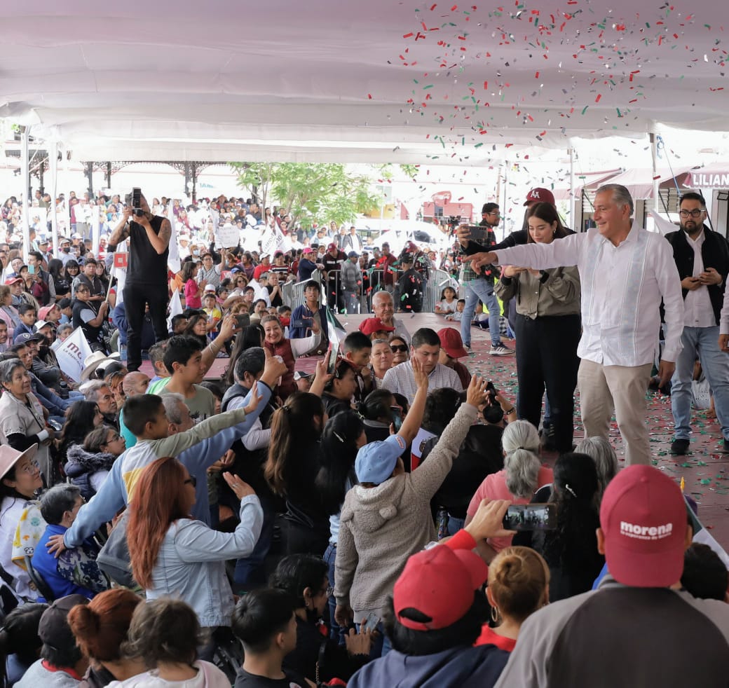 adan_augusto's tweet photo. Tecámac nos confirma nuevamente que el cambio verdadero ya llegó al Estado de México y lo hizo para quedarse.

Sentimos mucho agradecimiento hacia todo el pueblo mexiquense, por el apoyo incondicional que nos ha manifestado durante este proceso histórico.

¡Estamos cerrando muy fortalecidos y convencidos que venceremos una vez más!