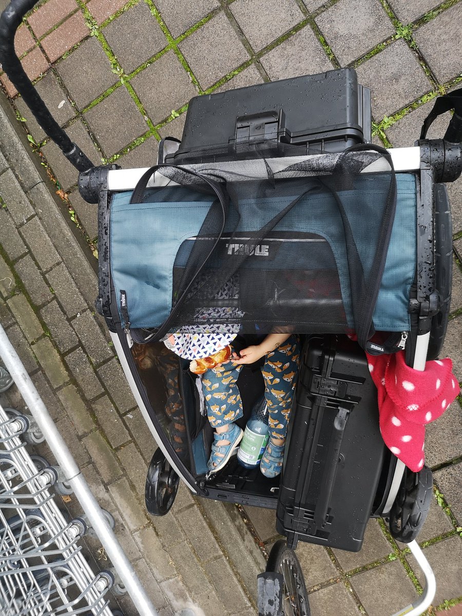OpenUc2's tweet photo. Nigeria, here we come. 30kg of #openmicroscopy plus a toddler (stays home).. we are reaching the limits of the Thule. The journey has begun. @DB_Bahn offered an extension of 90 minutes already for free 🥳🚂🔬 see you all @BioRTCNig 🙃 https://t.co/pN5s9DDTru
