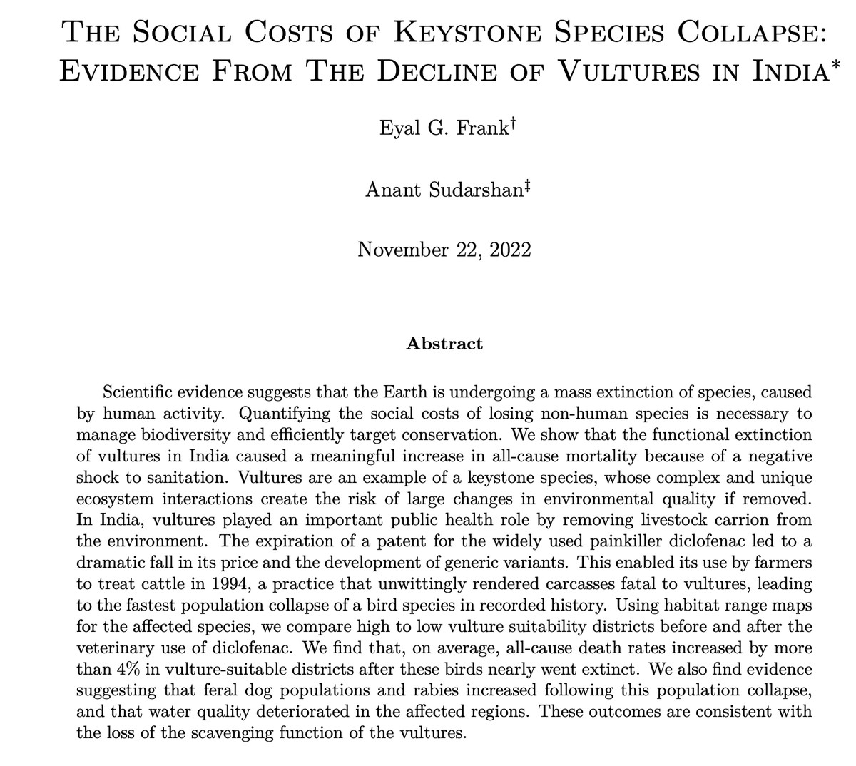 paulnovosad's tweet photo. Very bad and fascinating. Paper link and abstract for those who can't tolerate cute video explainers.

https://t.co/sqi7g1dy30 https://t.co/MesxmUuEFs