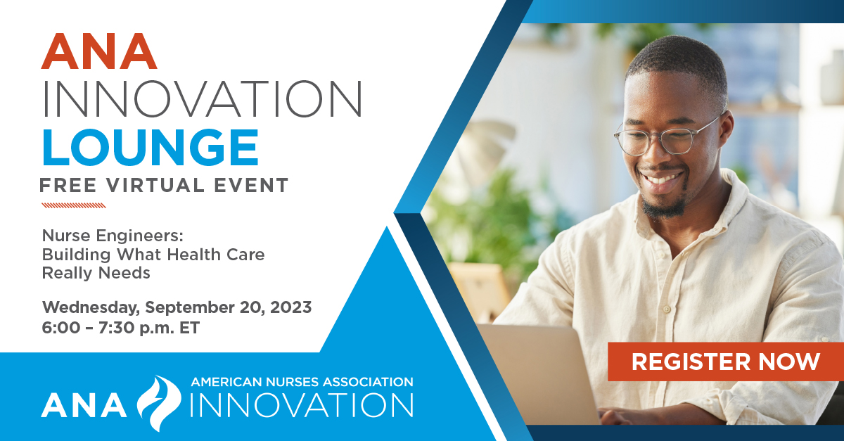 Why isn’t #nursing called a #STEM profession? Meet the leaders advancing the #science & practice of nursing through #engineering, #medical #technology, and #environmental #health. Register: ow.ly/J0aL50PzkiN #NurseTwitter #ANAInnovation