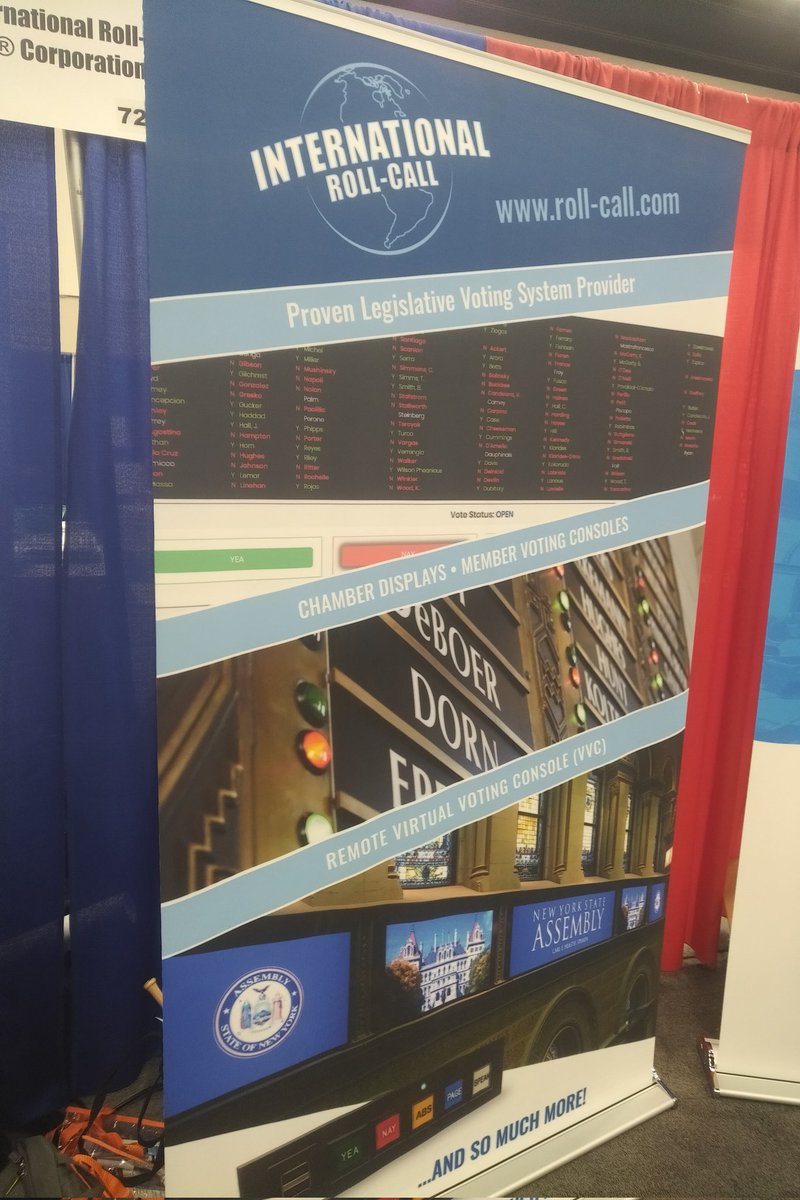 Hey look, the #neleg voting board is famous! #NCSLSummit @NCSLorg