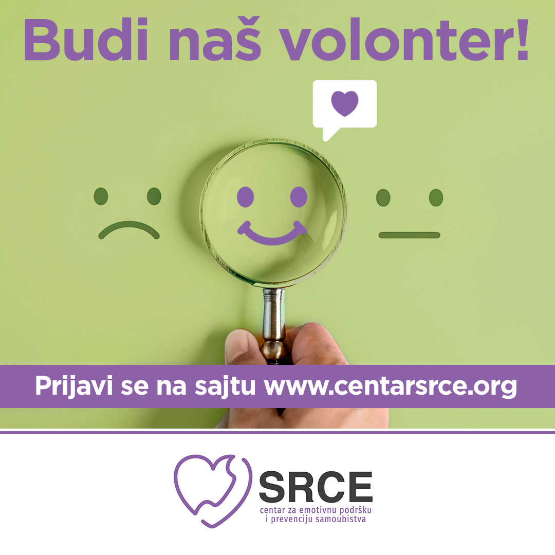 CentarSrce's tweet photo. Više informacija i link za prijavu: https://t.co/5IBwyL8uVz
Aktivnosti volontera:
🔸pružanje emotivne podrške putem telefona, mejla i četa jednom nedeljno 3h;
🔸promovisanje brige o mentalnom zdravlju i prevenciji samoubistva;
#centarsrce #obuka #prevencijasuicida https://t.co/IVzILN2qmN