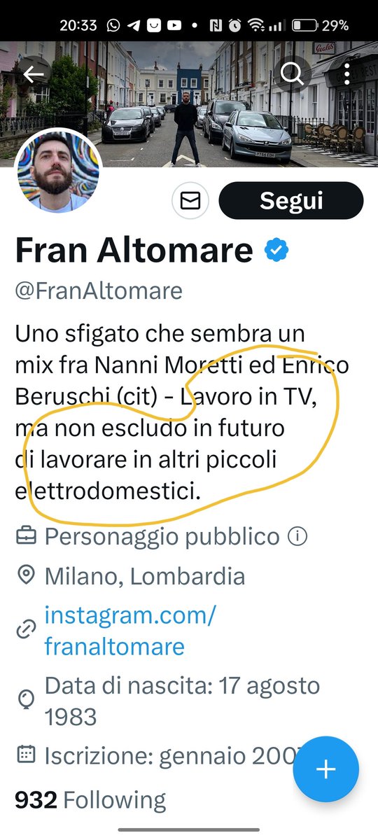 @FranAltomare TV e televisore son due cose distinte #primalitaliano poi..