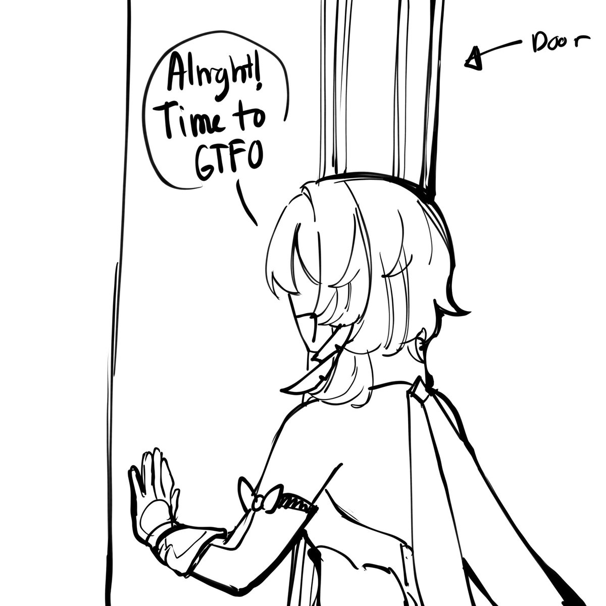 _Haruka_078's tweet photo. A quick sketch of my life in genshin. I have not been playing it for months and decided to play again just for fun but then these two mfs are pulling me back in. HELP #原神 https://t.co/ezIJzlYWQj