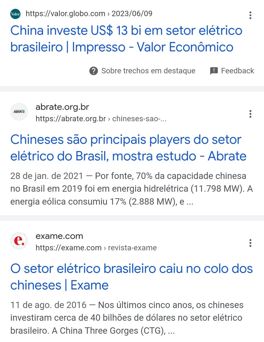 Gostou do apagão? Teremos mais.
Ninguém vai encontrar o culpado!
A razão?
O SETOR ELÉTRICO BRASILEIRO JÁ ESTÁ NA MÃO DA CHINA!!!
E o lixo petismo, a lepra bolsonarista, jornais, televisões e até os degenerais, são cadelas amestradas do PCCh.
Quem reclamar será destruído.