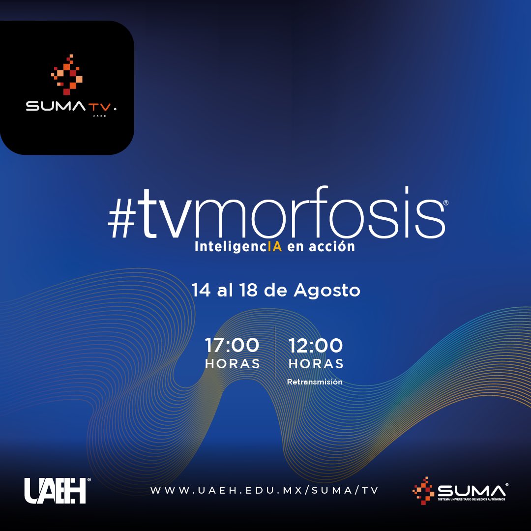 Dos excelentes contenidos presentes en la pantalla de <a href="/sumatvuaeh/">SUMA TV UAEH</a> #DíaNacionalDelCineMexicano con <a href="/imcine/">IMCINE</a> y <a href="/TVMORFOSIS/">TVMORFOSIS</a>