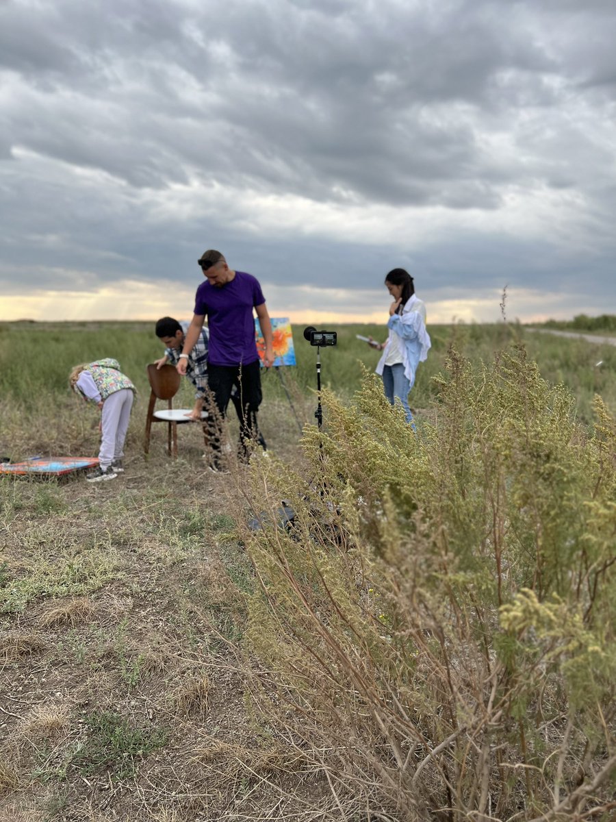 Ge fam!
Today was shooting day. Video for our project “Gasyrlar oremi”
#nftfam