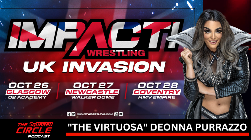 TSCWrestlingPod's tweet photo. Check out our chat with @IMPACTWRESTLING superstar, the amazing @DeonnaPurrazzo as we discuss all about the #UKInvasionTour, plus @Marvel and her fantastic personal journey of wellbeing. 
https://t.co/1jFyVf5qup 
Audio version coming shortly. https://t.co/0uHtWgRrcr