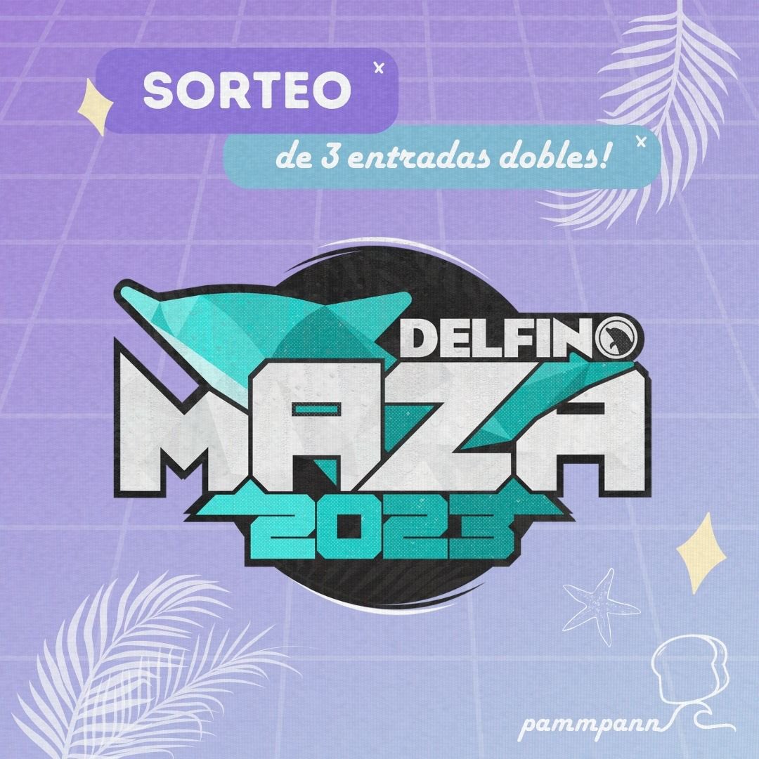 SORTEO DE 3 ENTRADAS DOBLES PARA EL DELFINO MAZA! 🌴🐬✨

Para participar : 

✅ Follow <a href="/DelfinoMaza/">Delfino Maza</a> &amp; <a href="/pammpann/">Pam╰(*´︶`*)╯🍞</a> 
✅ Like &amp; rt 
✅ Menciona a dos amigos!

Ganador@ se anunciará este jueves 17 de agosto! c:

Suerte a todos! ^^🍞