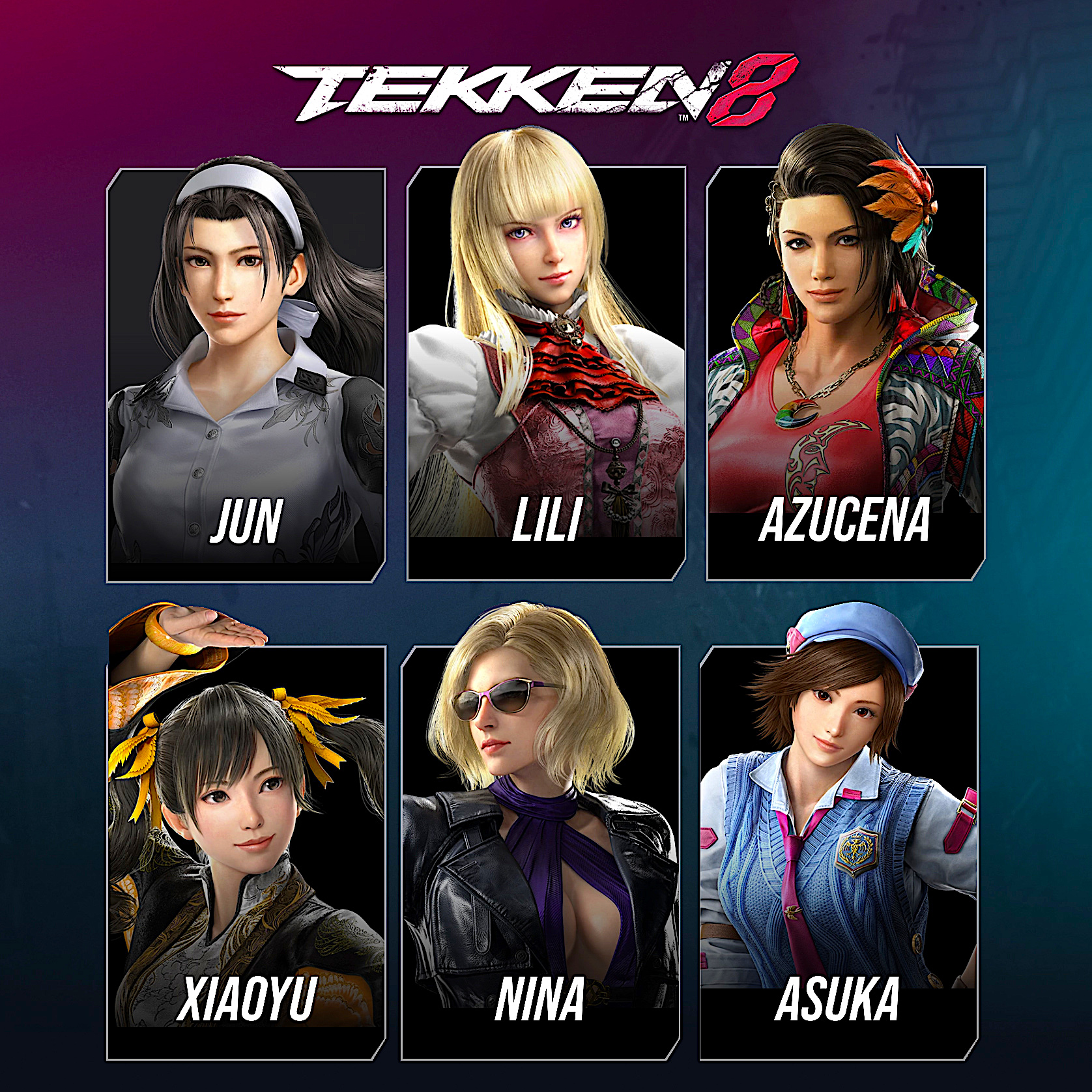 Tekken Female Characters Best Female Fighters In Tekken