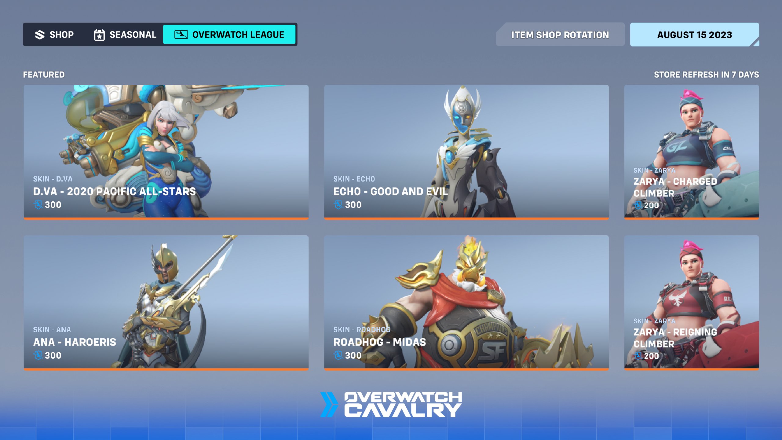 Overwatch league store cheap