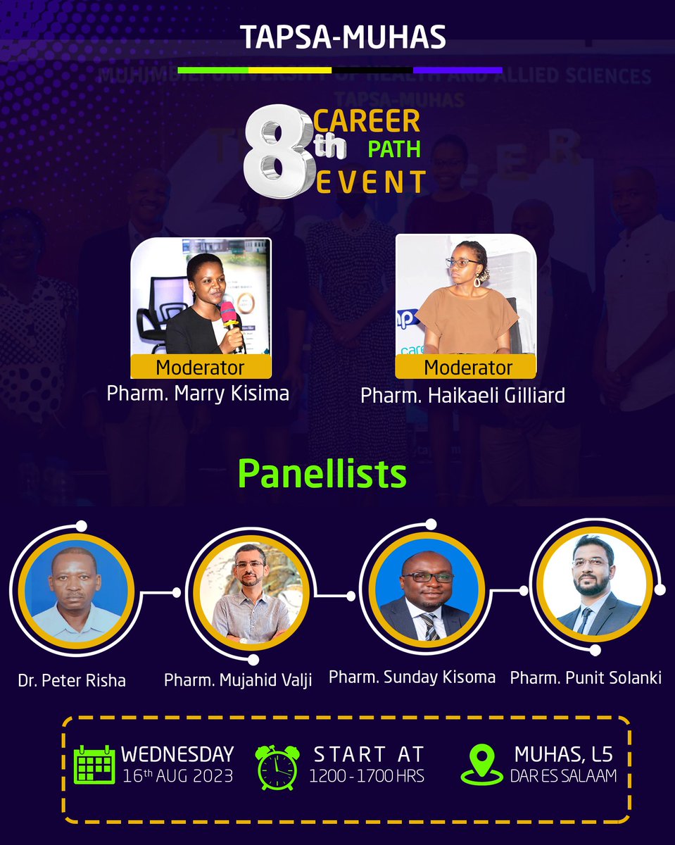 The countdown started from months, weeks, days..... and only few hours to go.

Are you excited? 

It's tomorrow. 

#careerpathevent2023
#Careerpathevent
#TapsaMuhas
#SchoolofPharmacy