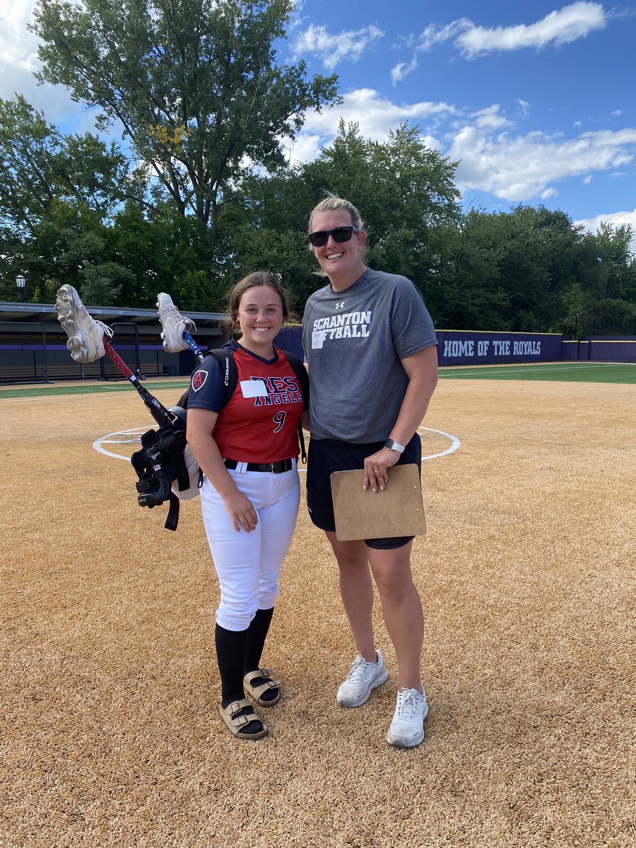 Had such an amazing time at the <a href="/UofSSoftball/">University of Scranton Softball</a> camp on Sunday! Thank you to all the coaches for hosting such a great camp!