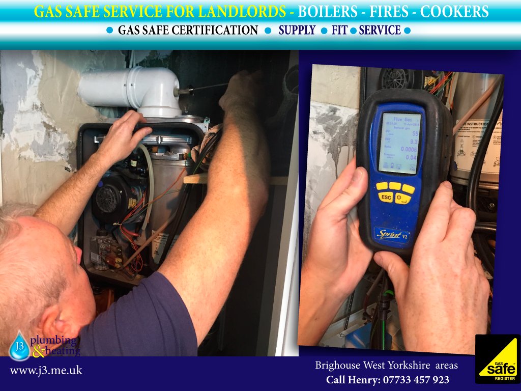 Keep your property safe with an up to date #Landlords Gas Safety certificate – Call Henry 07733 457 923 All #Gas appliances are tested when servicing a #boiler for a safety certificate Keep up with the latest regulations 🔥 #GasSafeRegistered working in #Brighouse West Yorkshire