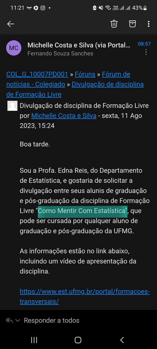 FefsSanches's tweet photo. A UFMG sempre me surpreende https://t.co/AVjOyWVB7J