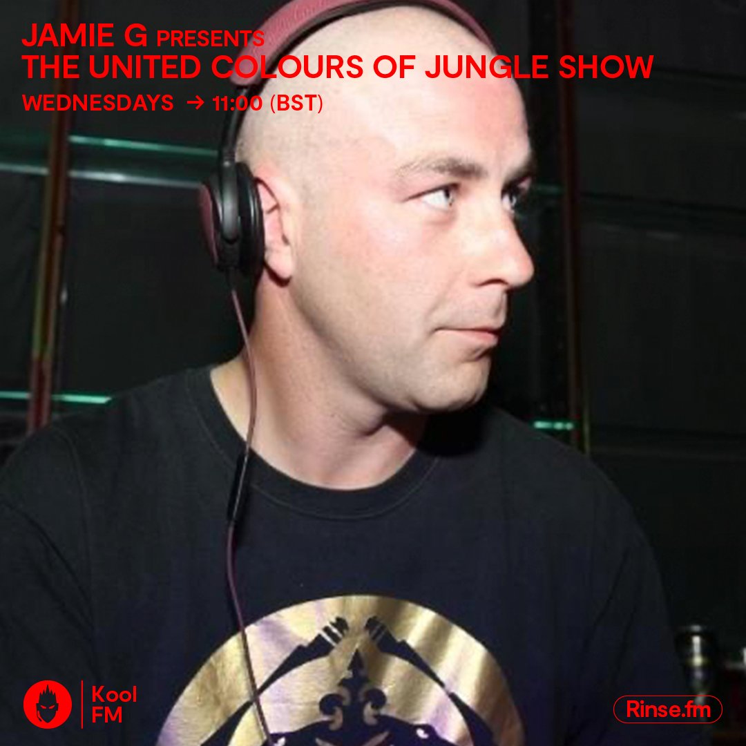 koolfmofficial's tweet photo. LIVE: It's #JamieG presents the #UnitedColoursOfJungleShow on https://t.co/D0a04hk9aq
#KoolFM https://t.co/qVY7sopHNF