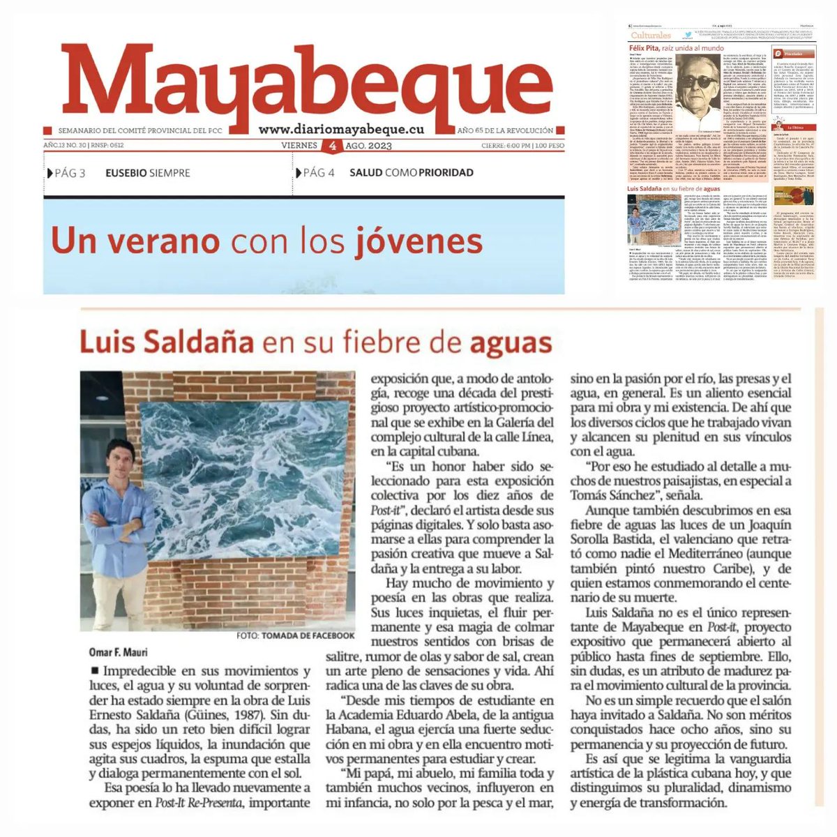 DireccinProvin5's tweet photo. #CubaEsCultura #Mayabeque #MejorEsPosible https://t.co/Igi5FQHFwb
