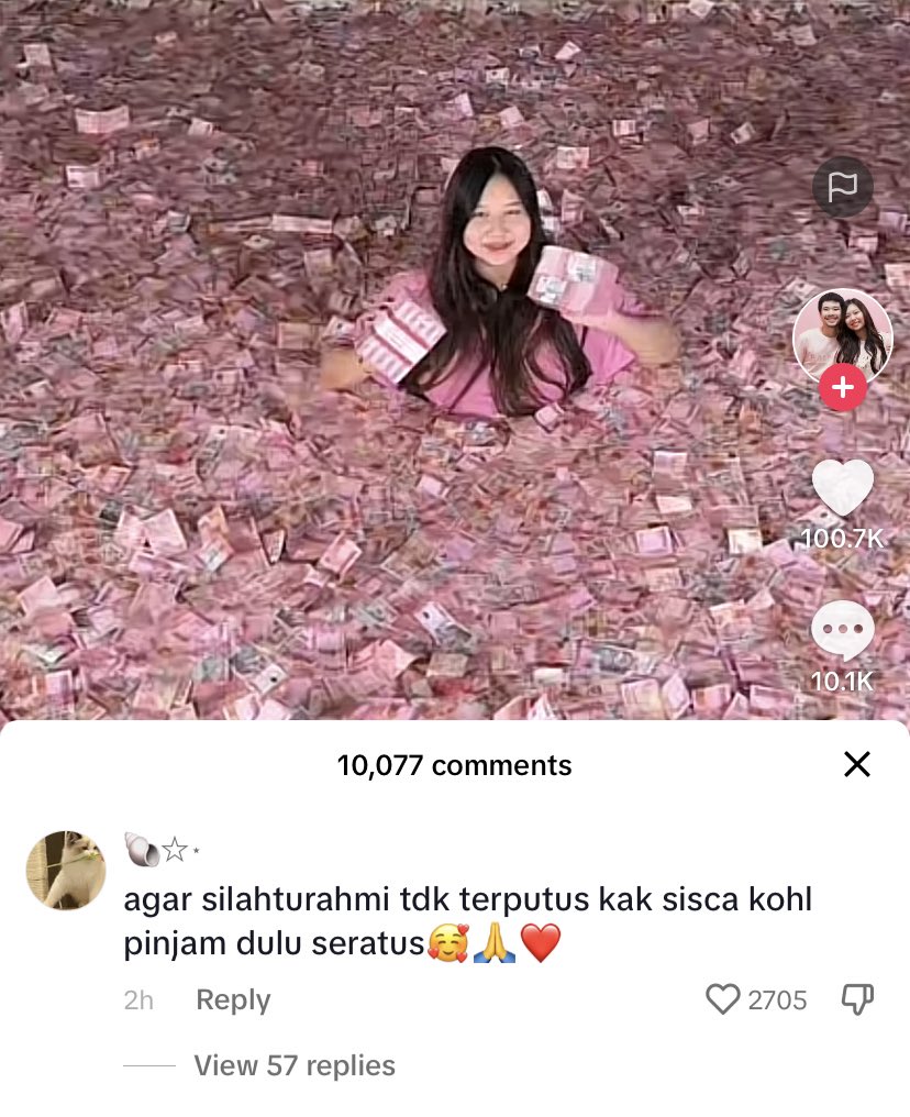 aldapstsr's tweet photo. 😞😞😞 pinjam dulu seratus besok diganti https://t.co/KDalClCdsg
