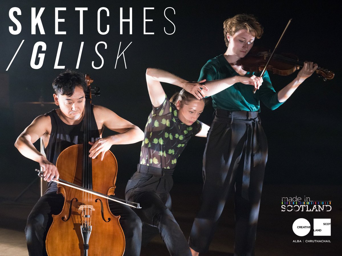 ArmstrongKatie4's tweet image. SKETCHES/GLISK open tonight! 

Come see us today @ 5:05pm @AssemblyFest @DanceBase 

#dance #music #stringquintet #dj #turntablism #bach #sketches #glisk #madeinscotland #edinburghfestival #dancebase