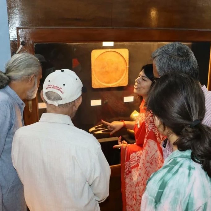 theladywilson's tweet photo. The wait is over….the Lady Wilson Museum unveiled the new section of Rayal Family of Dharampur State on the gracious occasion of 77th Independence Day. The event was attended by our staff and few members of the Royal Family and Sh. Pragnesh Rathod, Education Officer, NSC. https://t.co/l9JrHyppsq