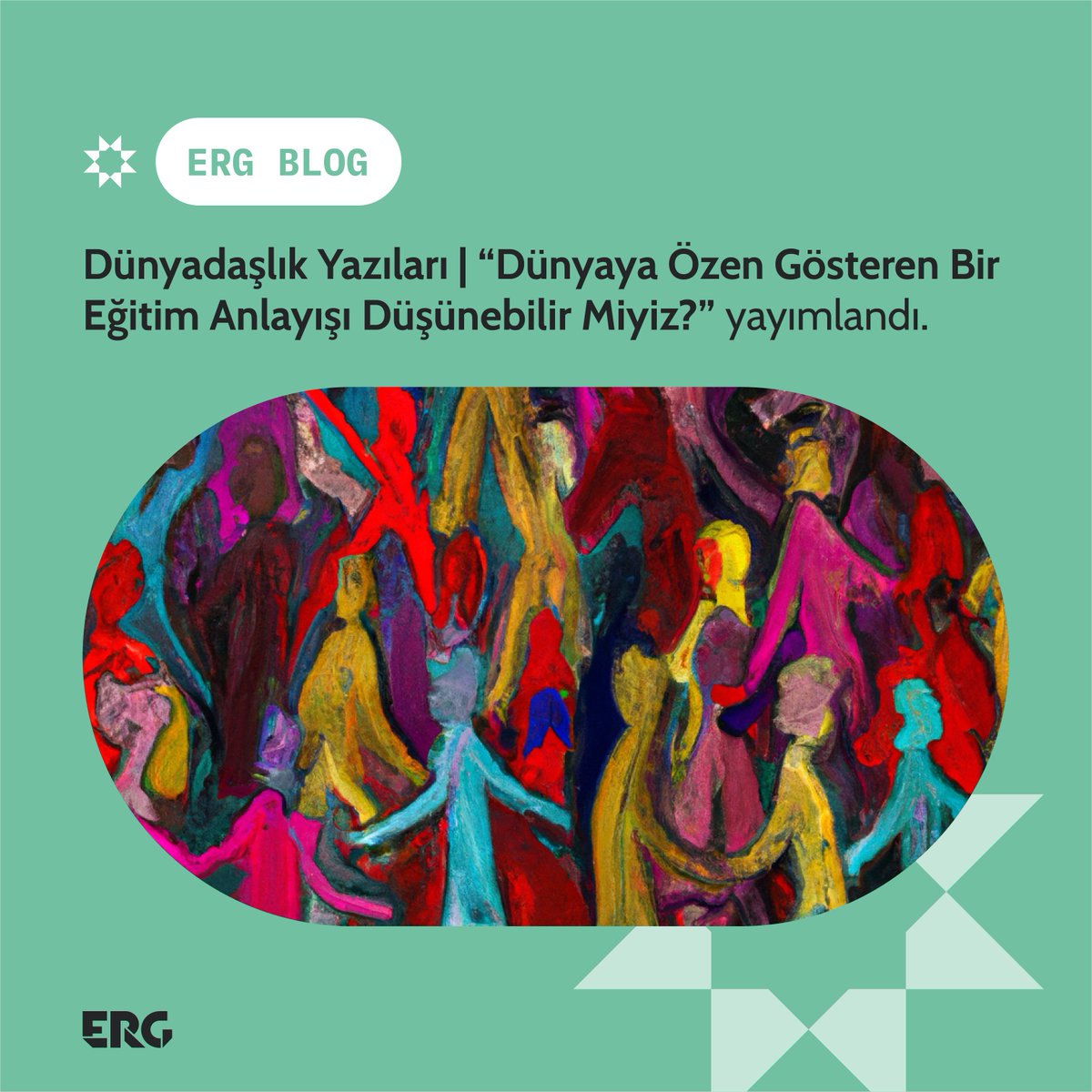 egitimreformu's tweet photo. 🧩#İÖK2023 öncesinde dünyadaşlığın farklı boyutlarını keşfetmeye devam ediyoruz.
✍️@SUGenderCenter Direktörü Zeynep Gülru Göker, bakım etiği perspektifinden, dünyaya özen gösteren bir eğitimin nasıl mümkün olabileceğini #ERGblog için kaleme aldı.
👉 https://t.co/xsKpFE7Xqr https://t.co/gi0g7yaZZC