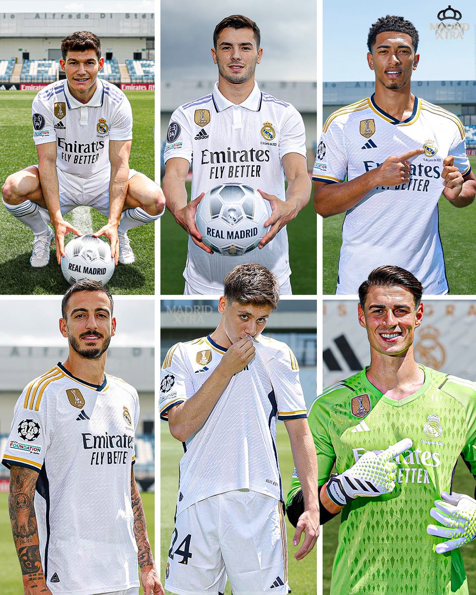 MadridXtra's tweet photo. Real Madrid transfer window so far. 

How would you rate it /10? 🤔 https://t.co/uSpZR4d2Mt