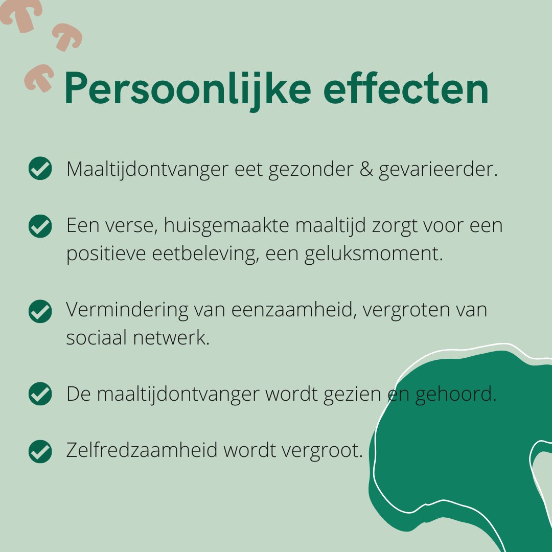 Sinds 2012 koppelt Stichting #Thuisgekookt vrijwillige thuiskoks aan buurtgenoten die vanwege een kwetsbare situatie niet meer in staat zijn om voor zichzelf te koken. Het begint bij het delen van een warme maaltijd, maar daar stopt het niet👇🏽