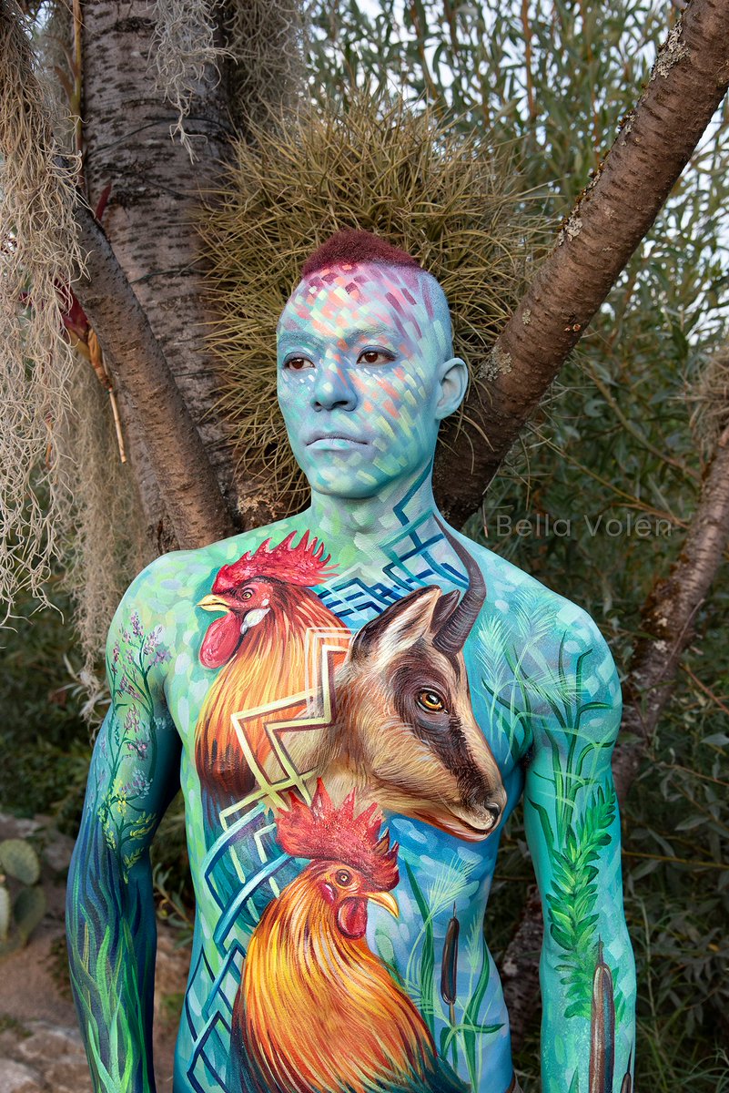 BellaVolen's tweet photo. ⚜️In  August 2022, I had the honor of contributing to the cultural program at  the garden show in Eppingen, Germany. I conducted three lectures on the history of body art and created a live bodypainting demonstration for the guests of the garden show. 
#bodypainting #bodyart #art https://t.co/4cwudriEhl