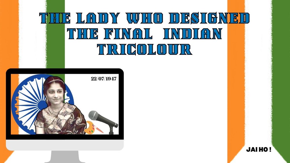 Which lady designed the #IndianTricolourFlag as we know it today? Watch the video for # 12 interesting facts about the Indian Tricolour! #IndianIndependenceDay23 #FREEDOMFIGHTERS #iconicwomeninhistory #cyberstreelogs #womeninart #makingoftheflag #Icons youtu.be/IXmKeDANZic