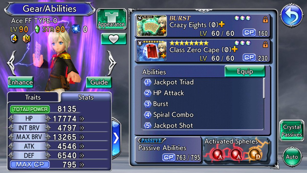 freya_yuki's tweet image. After getting #FinalFantasyType0 #Ace&apos;s FR, fully MLB&apos;d it then unlocked his Force Enhancements and Force Board and Force Echoes #DissidiaFFOO #DFFOO 
freyayuki.tumblr.com/post/723192307…