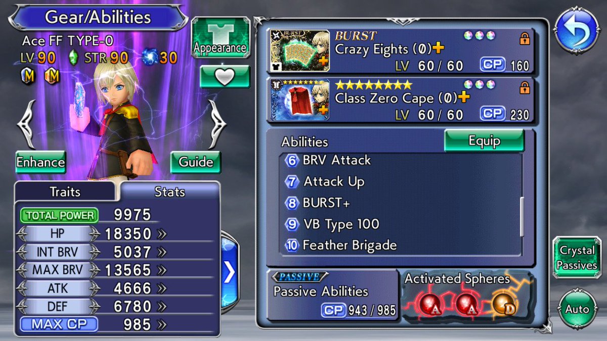 freya_yuki's tweet image. After getting #FinalFantasyType0 #Ace&apos;s FR, fully MLB&apos;d it then unlocked his Force Enhancements and Force Board and Force Echoes #DissidiaFFOO #DFFOO 
freyayuki.tumblr.com/post/723192307…