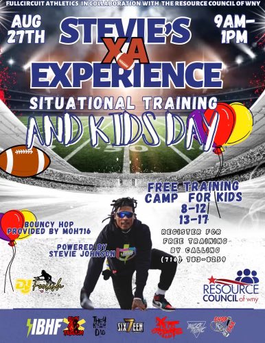 RichTheeFlyGuy's tweet image. We Back At It Aug. 27th,  @XA_HBHF @StevieJohnson13 Presents “Situational Training &amp;amp; Kids Day”  Via @fullcircuitpowr &amp;amp; Collaboration With The Resource Council Of WNY. Come Out An #handlebizhavefun