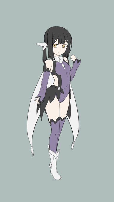 転身&amp;いつものボディコン
地味に普通の転身衣装ちゃんと描いた事なかったからいい勉強になったのだわ 