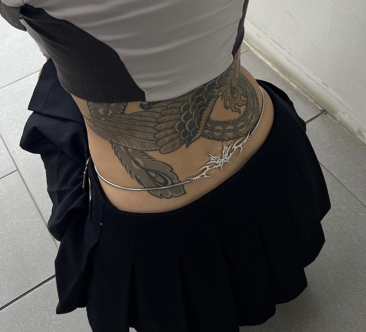 waist chains by wearmasquad on IG