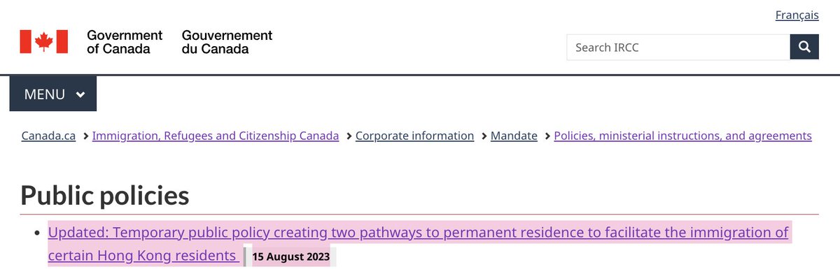 hellomimi's tweet image. #StreamB of the two #HongKong pathways is now officially updated and no longer has an educational requirement.  

Are you one of those who can benefit from this updated policy? - canada.ca/en/immigration…