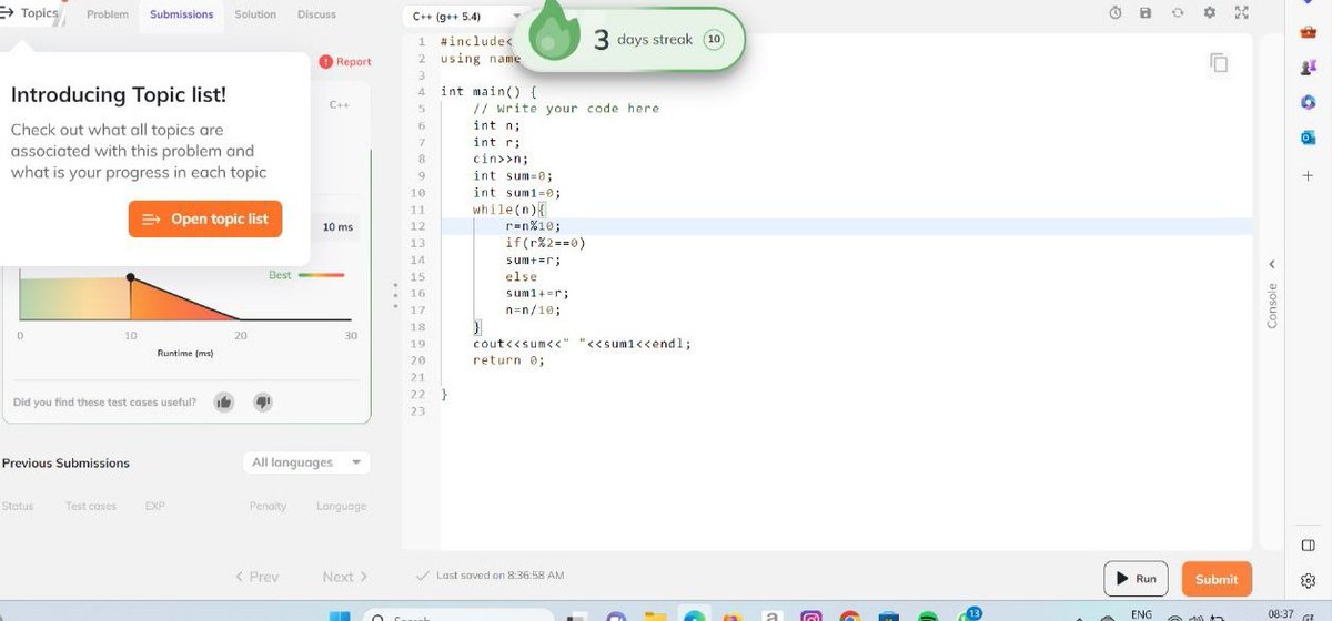 GauravS78550303's tweet image. Complete Day 3  streak ☑
#NinjaSlayground #CodingNinjasoff
@CodingNinjasoff

@drinkslaycoffee