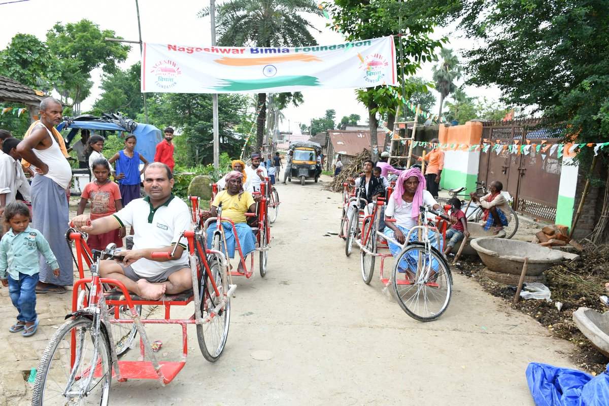 Manishactor2's tweet photo. On The Occasion Of 15 August Distribute 7 Tricycle in Rural Area's
@Nageshwarfound2
#ManishGupta #Saayam #NageshwarBimlaFoundation #HelpEveryone
https://t.co/v1izhg9WBr https://t.co/lql7Dxyv4L