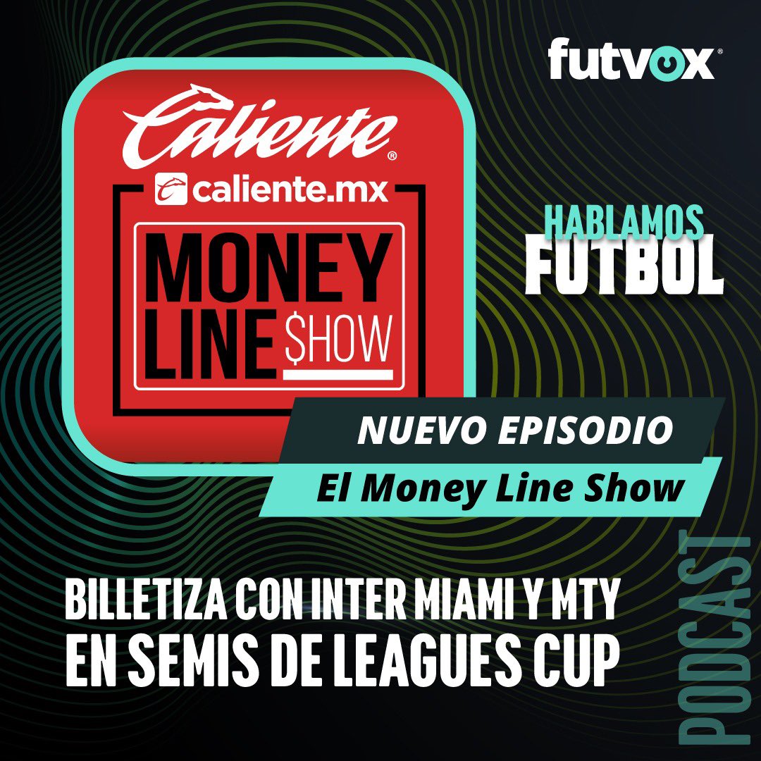 alexblanco23's tweet photo. Vamos hacer 💴💴 con las semifinales de la #LeaguesCup , junto  a @LuisSilvaGG les compartimos nuestras mejores jugadas en el #moneylineshow @nacionfutvox 
Pásele y 🍀🍀🍀🍀🍀
👇👇👇👇👇👇👇
*El Money Line Show*: https://t.co/8Mvzr9CZdc https://t.co/Fa03aSGesa