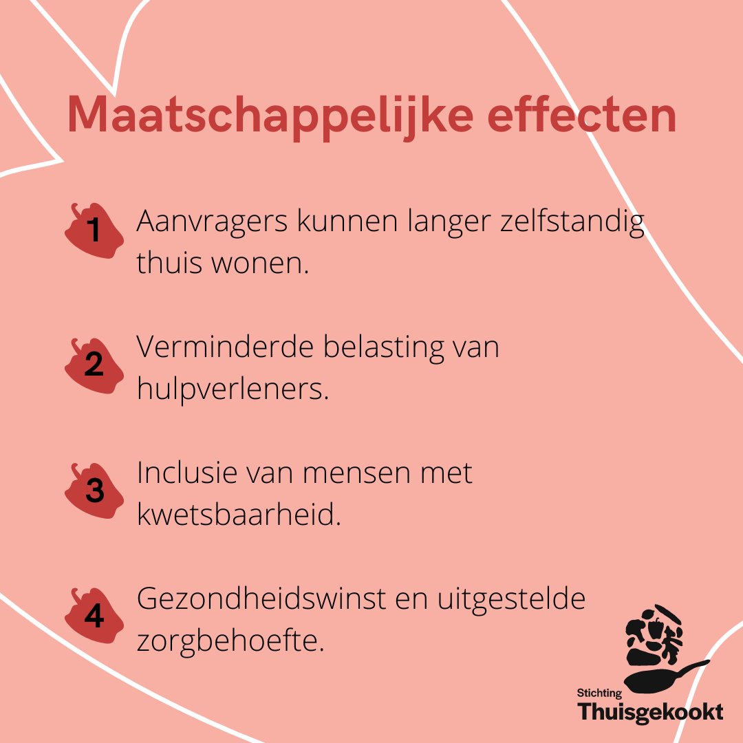 Wist je dat het delen van een warme maaltijd niet alleen persoonlijke effecten oplevert, maar ook op maatschappelijk vlak ontstaan positieve gevolgen. Hoe en wat? Je leest het hieronder 👇🏽#thuisgekookt #stichtingthuisgekookt #inclusie