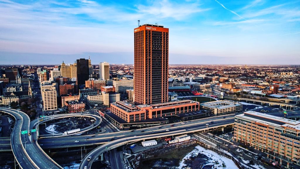 Here’s a look at the Seneca One tower. DV Brown and Associates had the pleasure of performing numerous build out, renovations and upgrades to this Historic Western NY landmark!