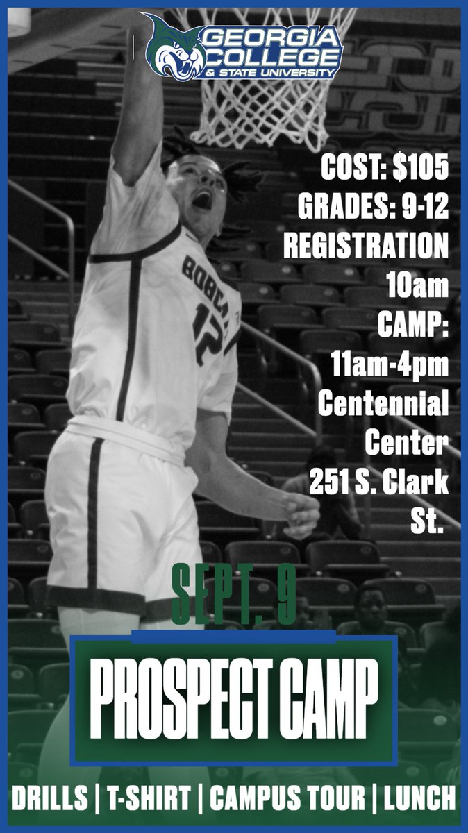GCSU Prospect Camp. We signed 2 players from camp last year and 1 the previous year. Learn college drills, live scrimmages, campus tour, and a live NCAA recruiting information session with Q&amp;A. Lunch &amp; GC T-Shirt provided. If interested check us out at
 summercamps.gcsu.edu/athletics