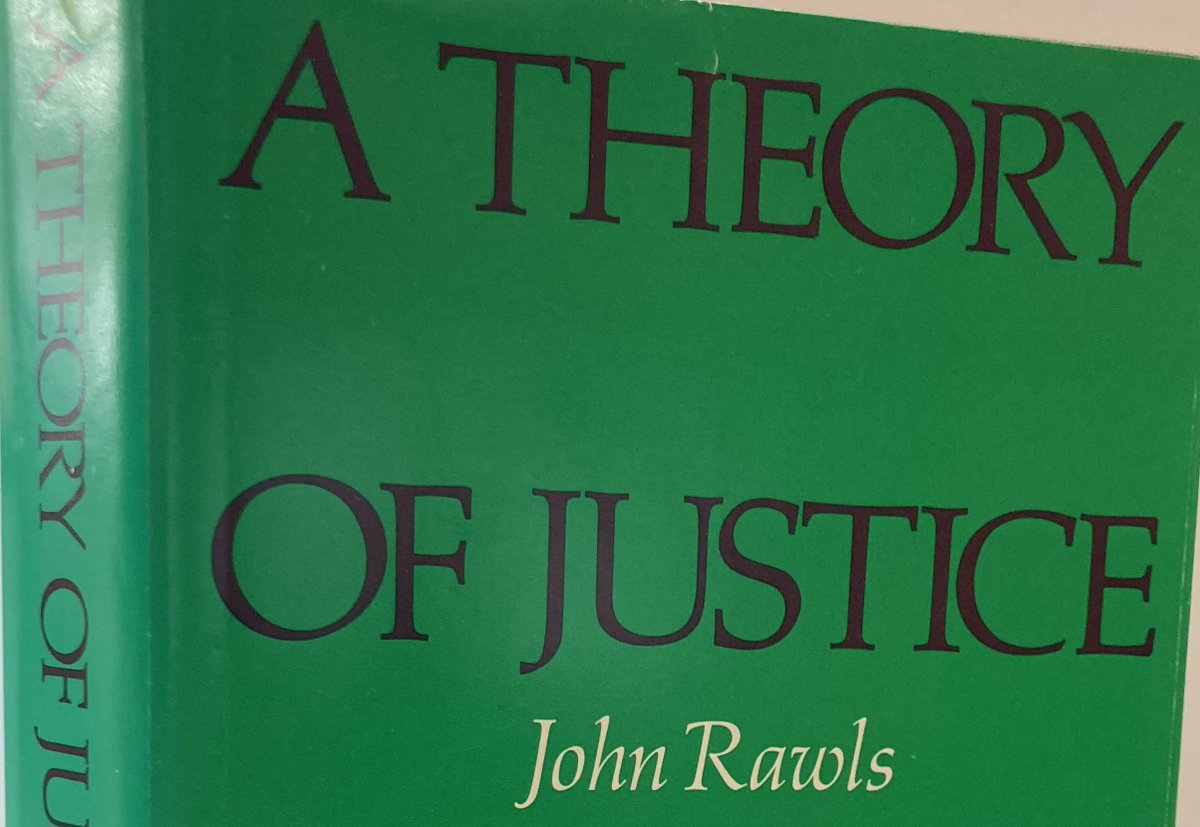 Newly listed: A Theory of Justice by John Rawls.

secondstorybooks.com/pages/books/13…