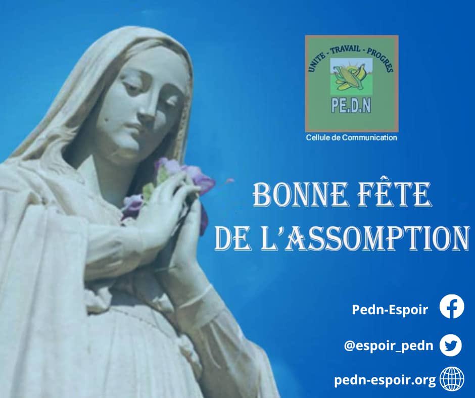 LansanaK_GN's tweet photo. Joyeuse fête de l’assomption à tous les fidèles chrétiens.
Paix, Amour et Bonheur ! https://t.co/E0F2i5ohxW