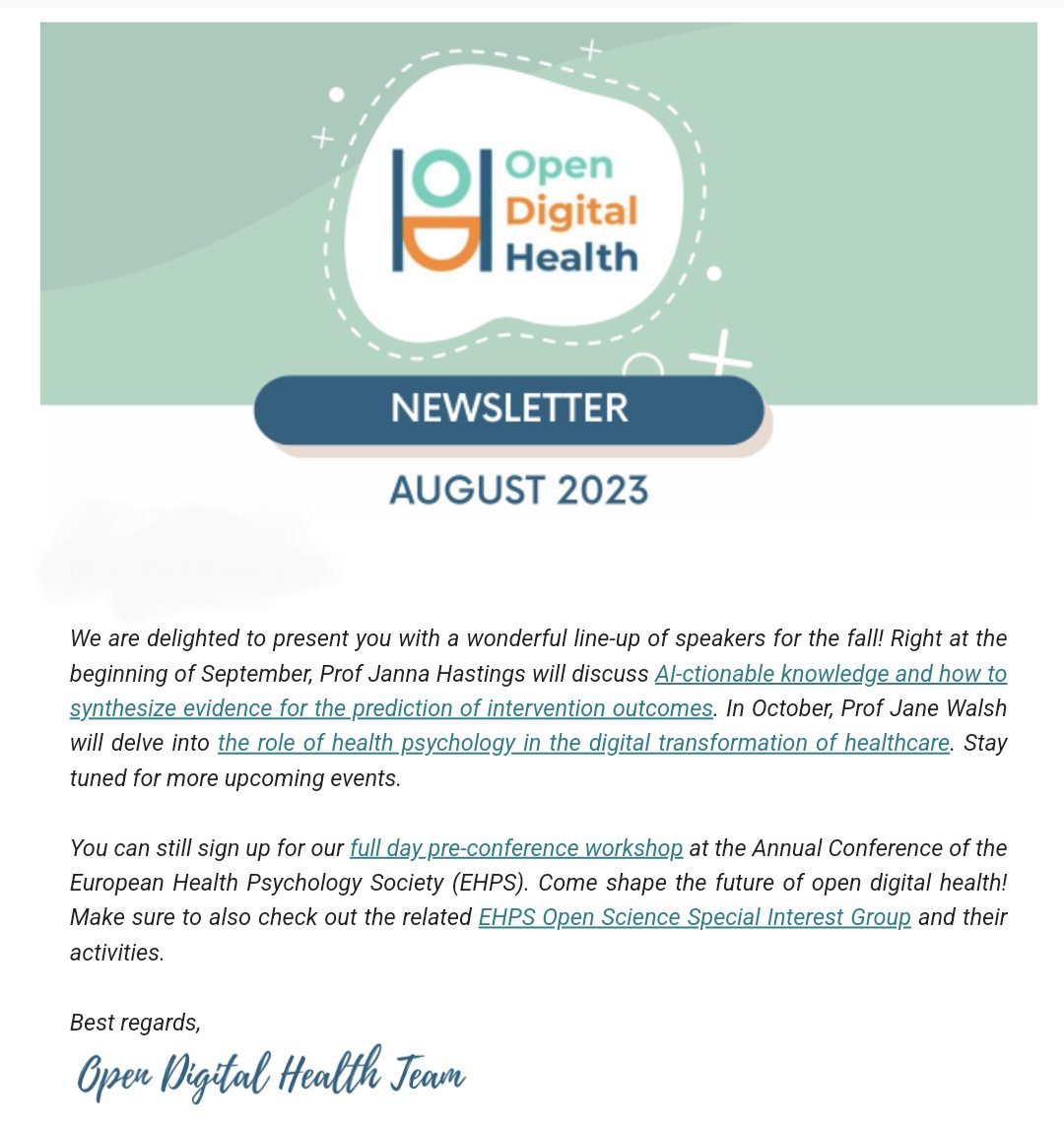 Open Digital Health tweet media