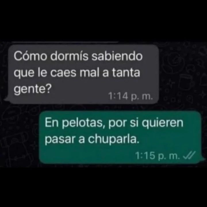 Nunca viene mal