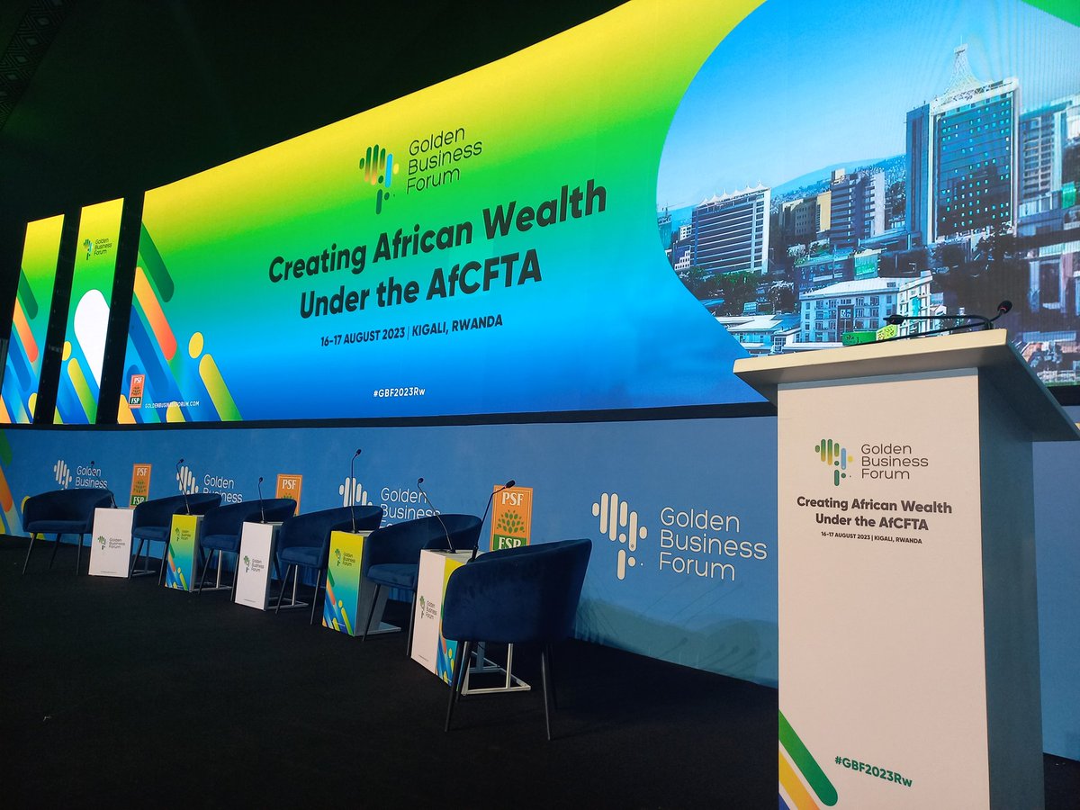 All is set for the 2nd edition of the Golden Business Forum happening tomorrow. We are super excited to welcome over 1000 delegates from 40 countries who will be attending 
 #GBF2023Rw